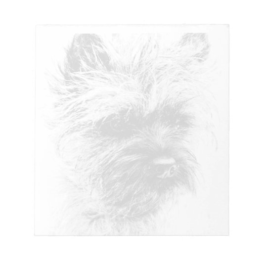 Norwich Terrier Notitieblok (Voorkant)