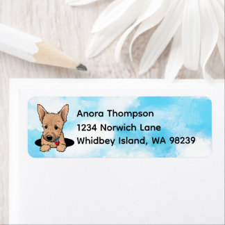 Norwich terrier Puppy Etiket