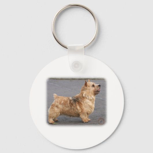Norwich Terrier Sleutelhanger (Voorkant)