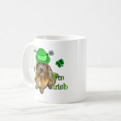 Norwich Terrier St. Patrick Koffiemok (Voorkant links)
