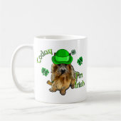 Norwich Terrier St. Patrick Koffiemok (Links)