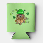 Norwich Terrier St Patricks Blikjeskoeler (Voorkant)