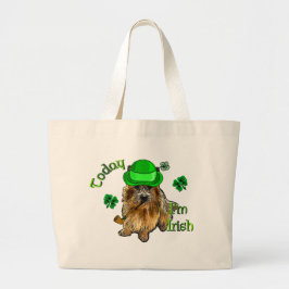 Norwich Terrier St Patricks Grote Tote Bag