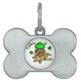 Norwich Terrier St Patricks Huisdieren Naamplaatje