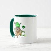 Norwich Terrier St Patricks Mok (Voorkant links)