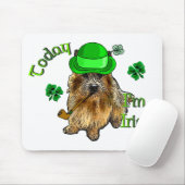 Norwich Terrier St Patricks Muismat (Met muis)