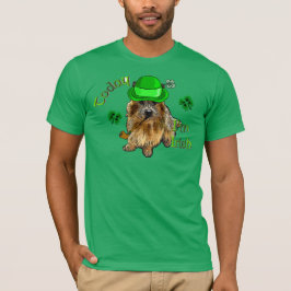 Norwich Terrier St Patricks T-shirt
