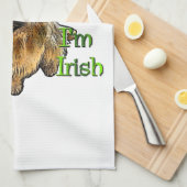 Norwich Terrier St Patricks Theedoek (Quarter Fold)