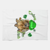 Norwich Terrier St Patricks Theedoek (Horizontaal)