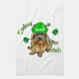 Norwich Terrier St Patricks Theedoek
