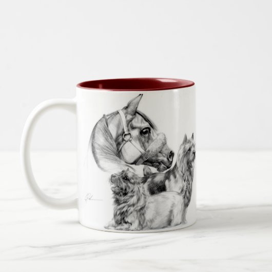 Norwich Terriers and Horse Mok (Links)