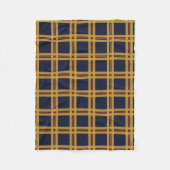 Norwich University Tartan Fleece Deken (Voorkant)