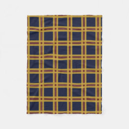 Norwich University Tartan Fleece Deken