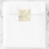 Norwich Vierkante Sticker (Tas)