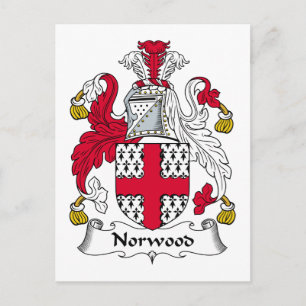Norwood Family Crest Briefkaart