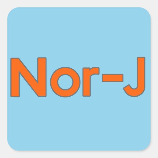 Norwood Junction Vierkante Sticker (Voorkant)