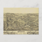 Norwood, MA  Map 1882 Briefkaart (Voorkant)