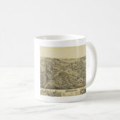 Norwood, MA Map 1882 Koffiemok (Voorkant rechts)