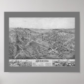 Norwood, MA Map 1882 Poster (Voorkant)