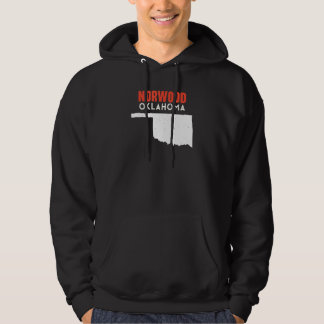 Norwood USA State America Travel Oklahoman Hoodie