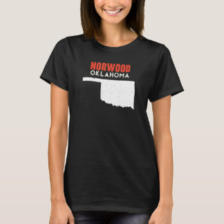Norwood USA State America Travel Oklahoman T-shirt