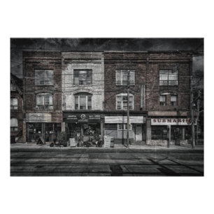 NOS 239 - 245 Broadview AVE 1 oude filmversie Foto Afdruk