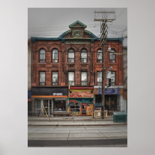 NOS 422 - 426 College ST 1 kleur versie Poster (Voorkant)