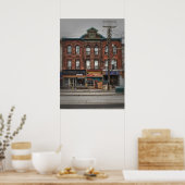 NOS 422 - 426 College ST 1 kleur versie Poster (Keuken)