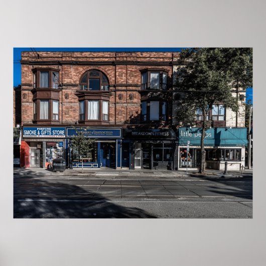 NOS 736 - 742 Queen ST E 1 kleurenversie Poster (Voorkant)