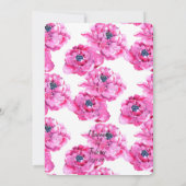 NOS CASAMOS WATERVERF SPAANSE BRUILOFT UITNODIGING (Achterkant)