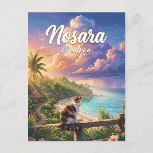 Nosara Costa Rica Briefkaart (Voorkant)