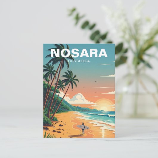 Nosara Costa Rica Reizen Briefkaart (Staand voorkant)