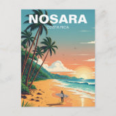 Nosara Costa Rica Reizen Briefkaart (Voorkant)