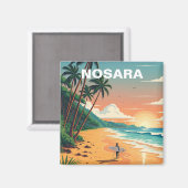 Nosara Costa Rica Reizen Magneet (Voorkant / Achterkant)