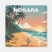 Nosara Costa Rica Reizen Magneet (Voorkant)