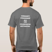 NOSC LOGO MANNEN T-SHIRT (Achterkant)