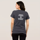 NOSC Logo T-shirt voor vrouwen (Achterkant volledig)