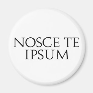 Nosce Te Ipsum Magneet