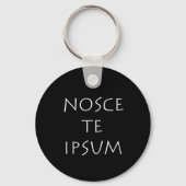 Nosce te ipsum sleutelhanger (Voorkant)