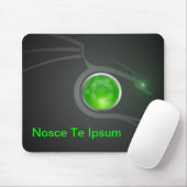 Nosce Te Ipsum Ubuntu dragon enthusiast mousepad Muismat (Met muis)