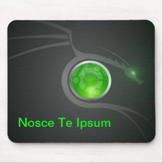 Nosce Te Ipsum Ubuntu dragon enthusiast mousepad Muismat