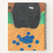 Nose$Blueberry notebook Notitieboek (Achterkant)