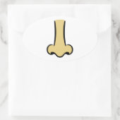 Nose Ovale Sticker (Tas)