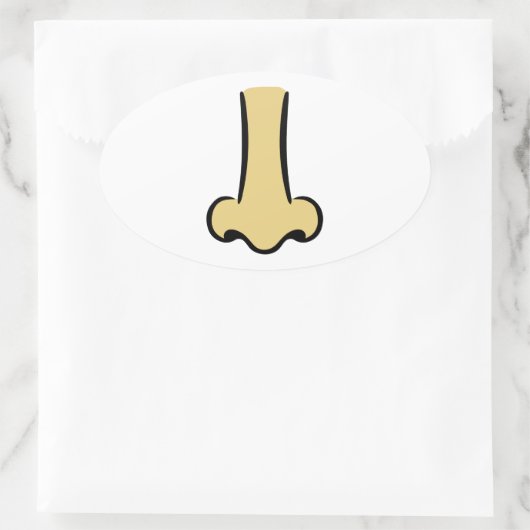 Nose Ovale Sticker (Tas)