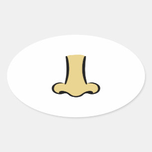 Nose Ovale Sticker
