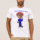 Nose Picker Ned T-Shirt (Voorkant)
