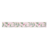 Nosegay Pink Wedding Satin Ribbon Satijnen Lint (Voorkant)