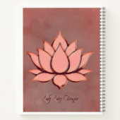 Nosegrey Lotus Vijver Notitieboek (Achterkant)