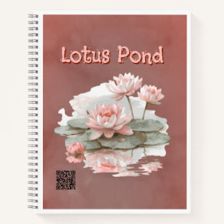 Nosegrey Lotus Vijver Notitieboek