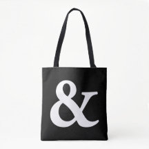 Nosetouch Press Ampersand Canvas tas